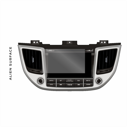 Hyundai Tucson IX35 2015-2016 Display Multimedia folie protectie Alien Surface