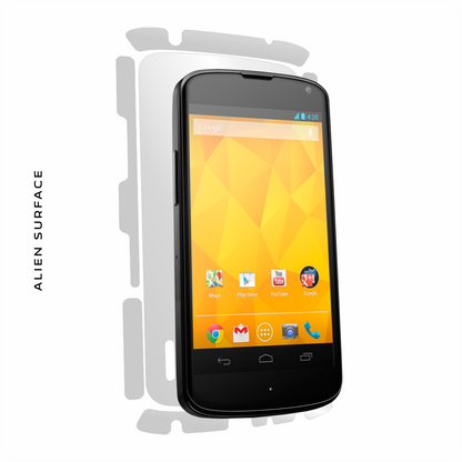 LG Nexus 4 folie protectie Alien Surface