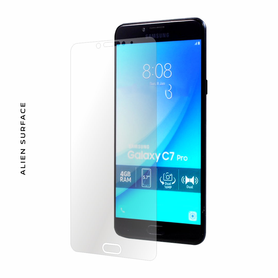 Samsung Galaxy C7 Pro folie protectie Alien Surface