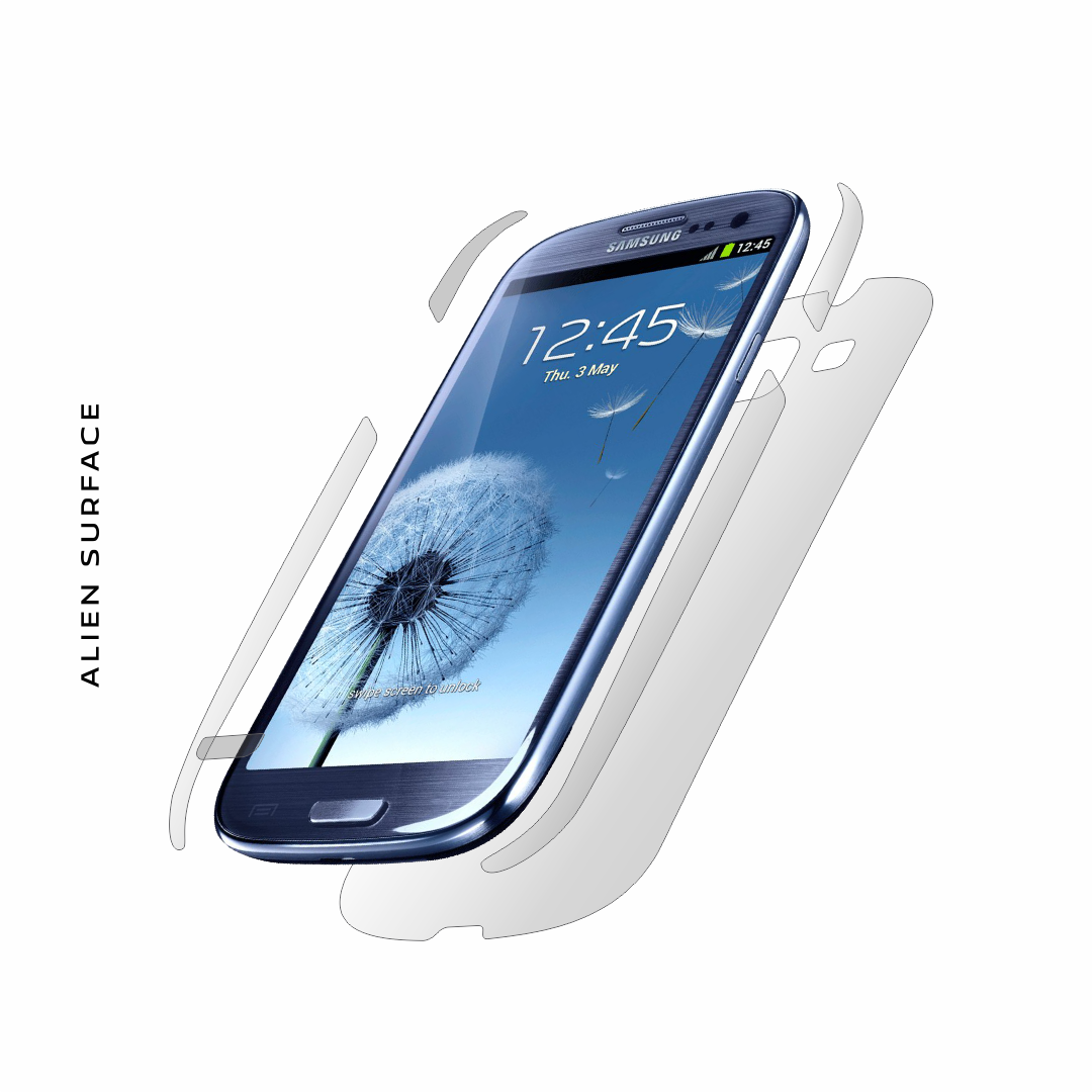 Samsung Galaxy S3 folie protectie Alien Surface